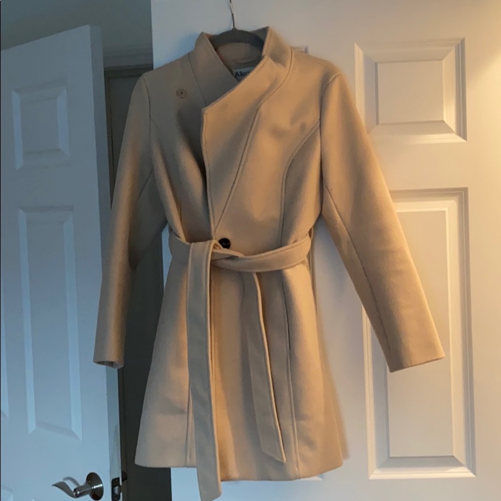 Women's Classic Long Sleeve Winter Belted Coat
